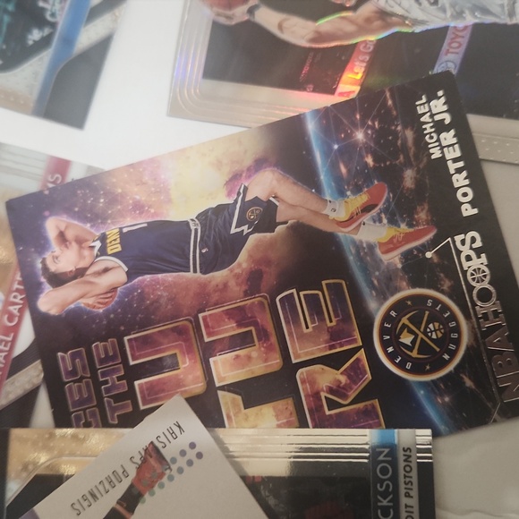 Basketball Trading Card Collection 105 Cards Donruss, Prism, Nba Hoops. Prestige - Picture 9 of 11